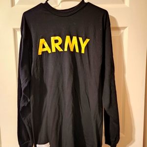 LARGE ARMY APFU, LONG SLEEVE SHIRT, JACKET AND PANTS